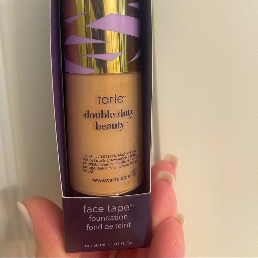 Tarte face tape foundation (double duty beauty)